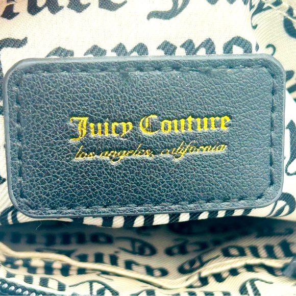 Y2K Juicy Couture Purse Black & Multi Color JUICY COUTURE ALL OVER PRINT VTG - Picture 7 of 11